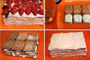 ТОРТ ИЗ ПЕЧЕНЬЯ И ТВОРОГА 9 ТОРТ ИЗ ПЕЧЕНЬЯ И ТВОРОГА